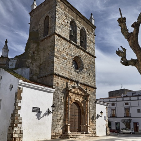Kirche Santa María Magdalena in Olivenza, Badajoz (Extremadura)