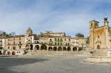 Plaza Mayor square in Trujillo (Cáceres, Extremadura)