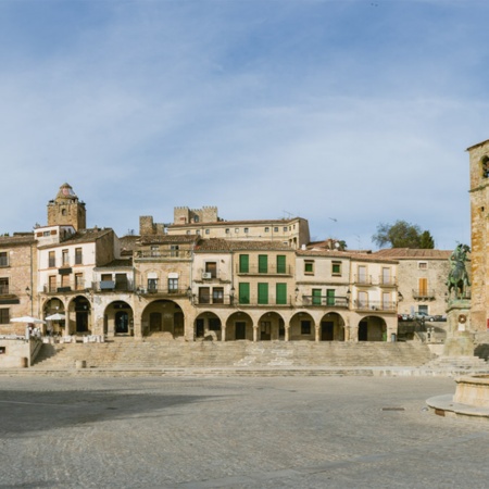 Plaza Mayor in Trujillo (Cáceres, Extremadura)