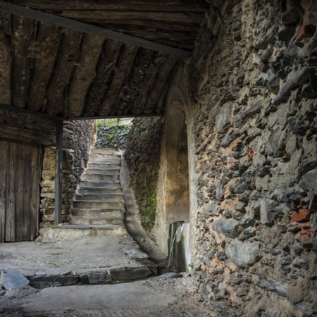 "Typische Architektur in Robledillo de Gata (Cáceres, Extremadura) "