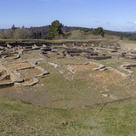 Fundstelle Castro de Vidalonga in Castro de Rei (Lugo, Galicien)