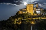 Monforte de Lemos Castle in Lugo (Galicia)