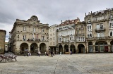 Plaza Mayor in Ourense, Galicien