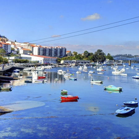 Pontedeume, en La Coruña (Galicia)