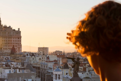 Terraço do Círculo de Belas Artes, em Madri