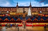 Christmas market in Madrid's Plaza Mayor