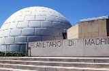 Outside of the Madrid Planetarium