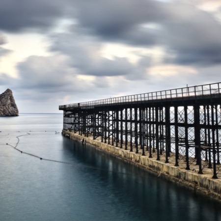 Ponte do Hornillo, em Águilas (Região de Múrcia)