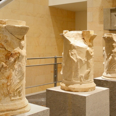 Inside detail of the Cartagena Roman Theatre Museum