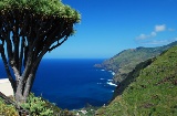 ラ・パルマ島の北海岸にあるエル・タブラド