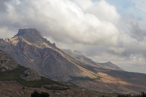 Muela de Montalviche mountain in Sierra de María-Los Vélez Natural Park