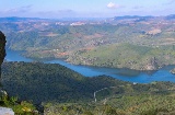 Blick auf den Duero vom Aussichtspunkt Vilvestre