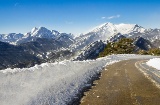 Landstraße Coll de Pal im Naturpark von Cadi-Moixero