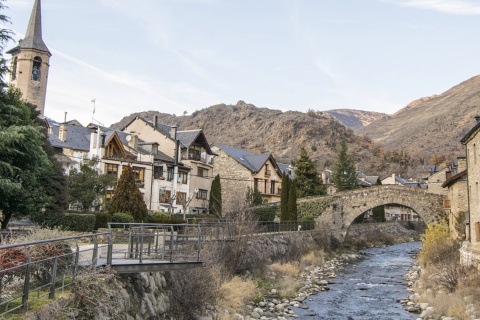 Esterri d'Àneu, dans le Pallars Sobirà, Lleida, Catalogne