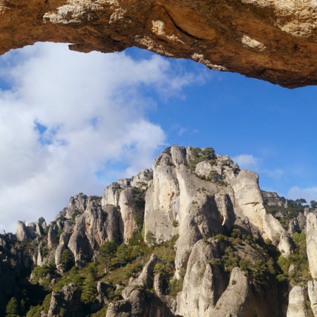 Forat de la Vella, Mas de Barberans, Parc naturel des Ports, province de Tarragone