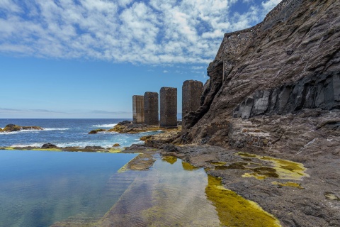 Piscina Hermigua en la Gomera