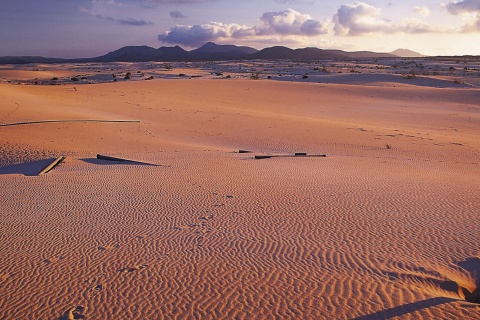 Obszar chronionego krajobrazu Corralejo na Fuerteventurze
