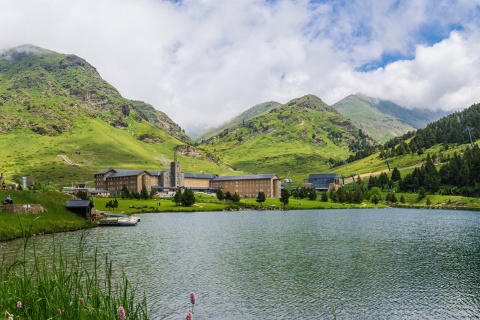 Vall de Núria, parc naturel des Capçaleres du Ter et du Freser, province de Gérone