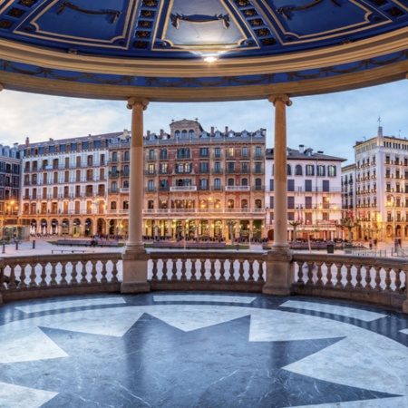 Plaza del Castillo de Pamplona-Iruña