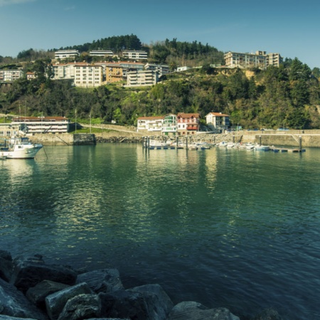 Ondarroa in Bizkaia (Baskenland)
