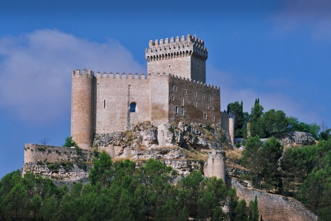 Exterior of the Parador de Alarcón