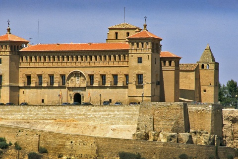 Exterior of the Parador de Alcañiz