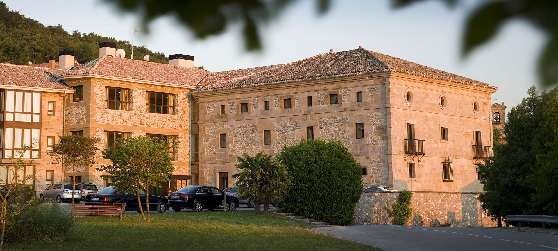Vue extérieure du Parador de Argomaniz Vue extérieure du Parador de Argomaniz