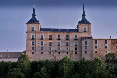 Vista exterior del Parador de Lerma