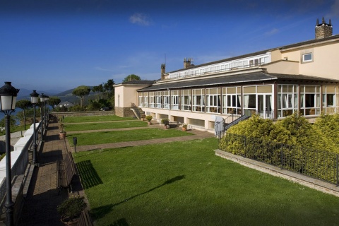 Exterior of the Parador de Ribadeo
