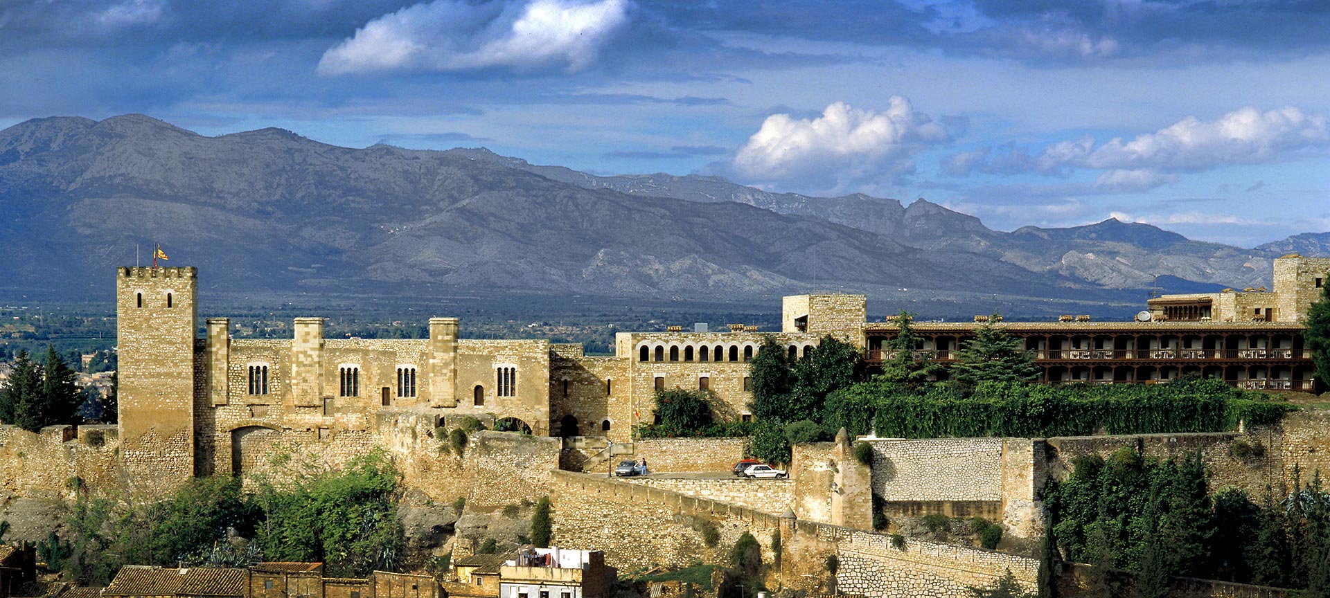 Vue extérieure du Parador de Tortosa Vue extérieure du Parador de Tortosa