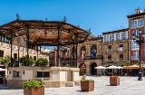 Panoramic view of Haro (La Rioja)