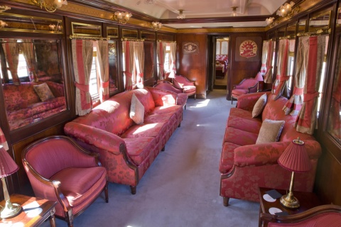 Tren Al Andalus. Interior del vagón