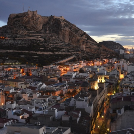 Panoramablick auf Alicante (Region Valencia)