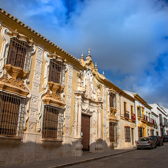 Calle San Pedro, Osuna, Sevilla, Andalusien