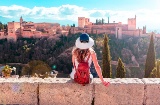 Vue de l'Alhambra de Grenade