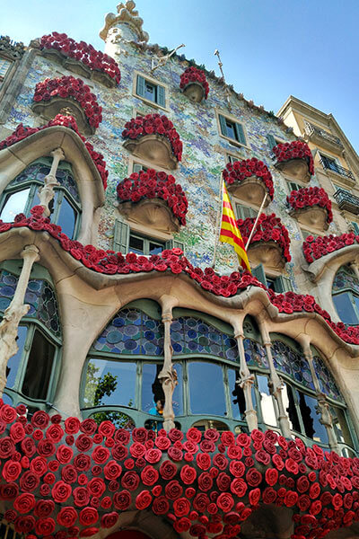 Ya queda poco para la fiesta de Sant Jordi en Barcelona