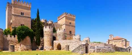 Castillo de Ampudia en Palencia