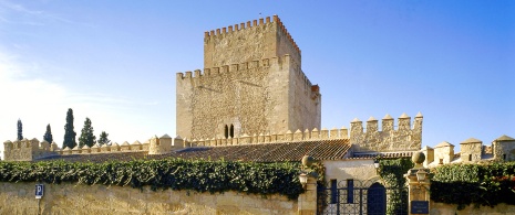 Vista del exterior del Parador de Ciudad Rodrigo 