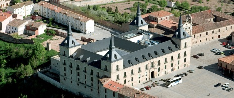 Vista exterior del Parador de Lerma 