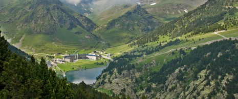 Vistas de Vall de Nuria (Girona)