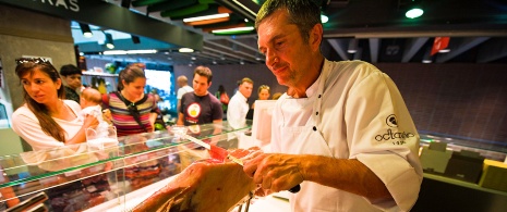 Marché San Antón à Madrid