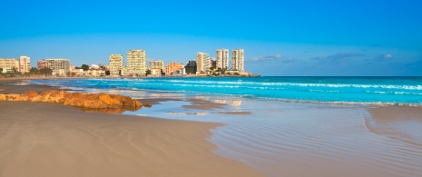 Plaża La Concha w miejscowości Oropesa del Mar, Castellón