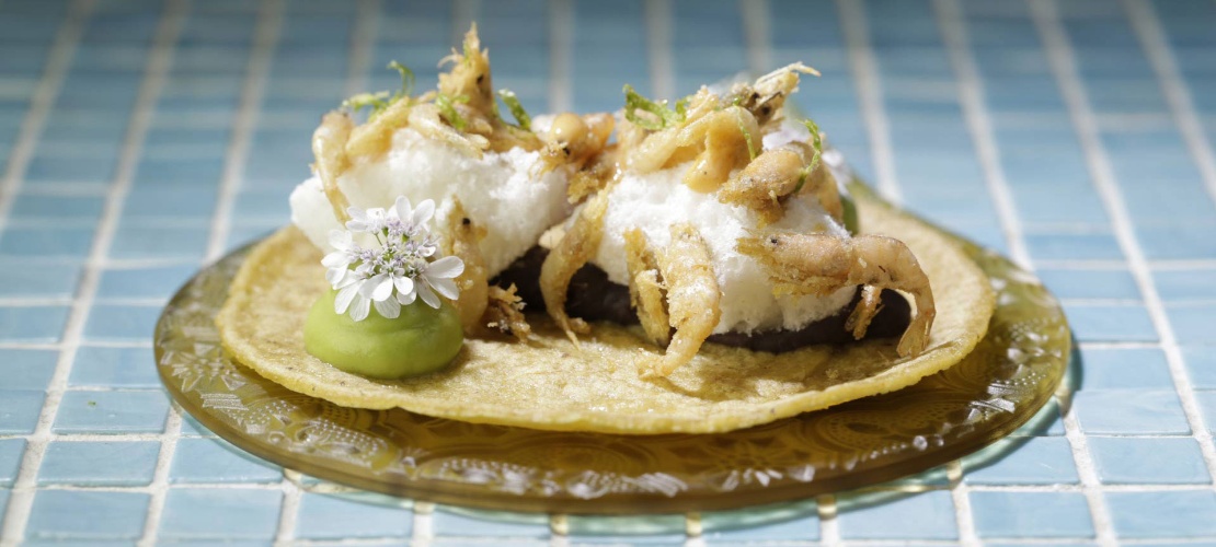 Plato del restaurante Hoja Santa