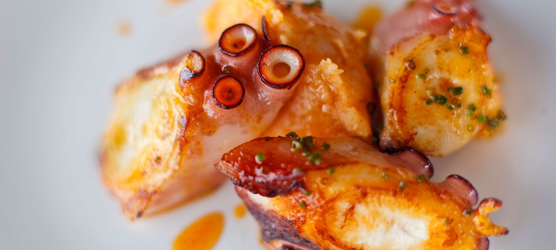 Plato de pulpo