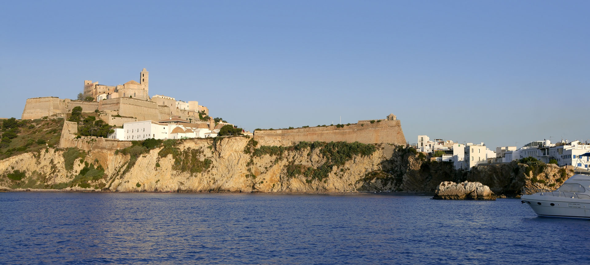 Walls of Dalt Vila, Ibiza Walls of Dalt Vila, Ibiza