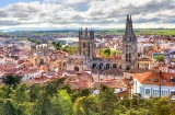 Vue de la cathédrale de Burgos